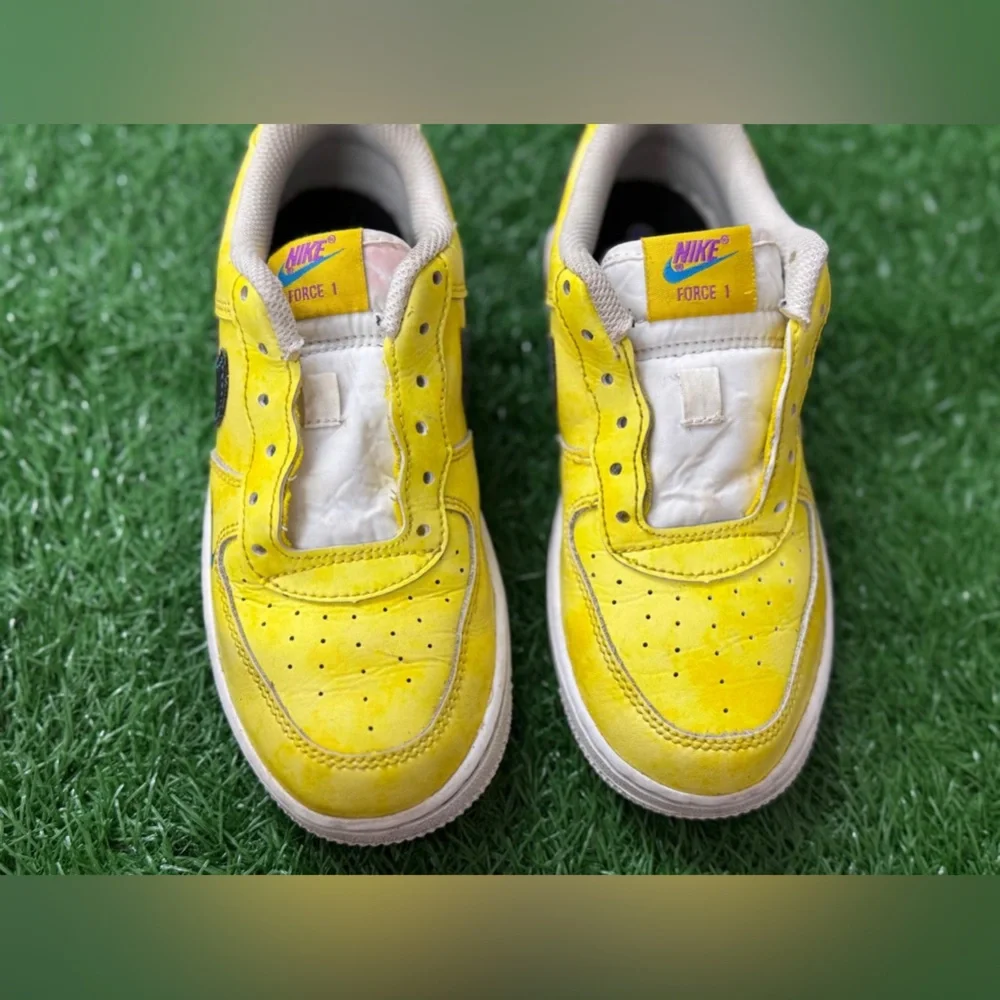 Nike (PS) Nike Air Force 1 LV8 3 'Peace, Love,‎ and Basketball' Kids Size 1Y